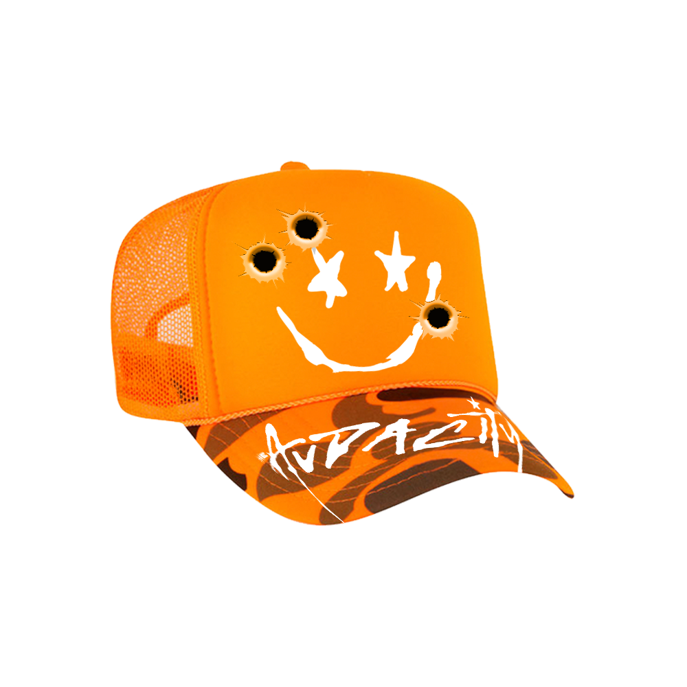 Contrast Trucker Orange